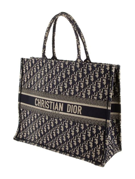 christian dior large book tote.